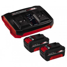 Набір акумулятора та зарядного пристрою Einhell Twincharger Kit PXC 2х18В 2х4.0А·год 2.2кг
