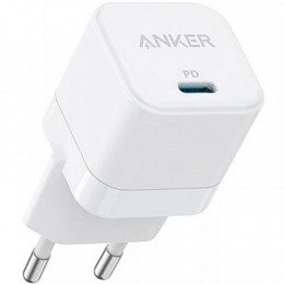 Мережевий зарядний пристрій Anker PowerPort III White, 20W USB Type-C (A2149G21) 