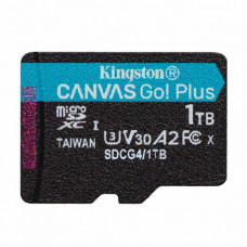 Карта пам`яті MicroSDXC 1TB UHS-I/U3 Class 10 Kingston Canvas Go! Plus R200/W160MB/s (SDCG4/1TBSP)