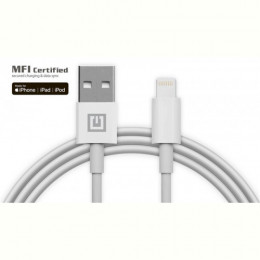 Кабель REAL-EL USB-Lightning 2m, White  (4743304104673)