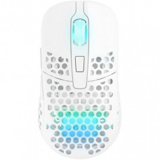 Миша Xtrfy M42, WL/USB-A, RGB, білий