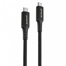 Кабель Proove Speed Line Type-C to Type С 240W USB 4.0 (1m) black