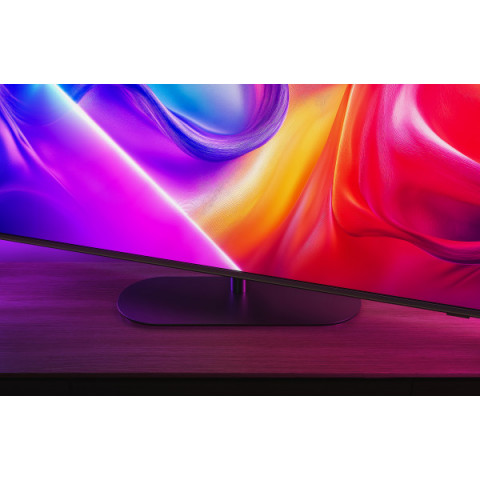Телевізор 55" Philips QLED 4K 144Hz Smart Titan OS Black Ambilight