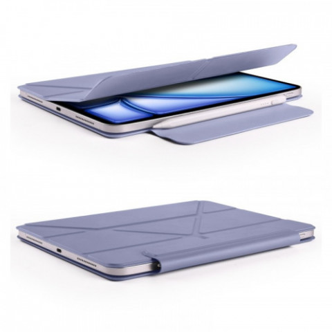 Чохол-книжка BeCover Ultra Slim Origami Magnetic для Apple iPad mini 7 (2024) Deep Purple (712950)