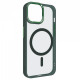 Чохол ArmorStandart Unit MagSafe для Apple iPhone 13 Dark Green (ARM66938)