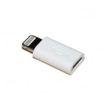 Перехідник Sumdex micro USB 2.0 - Apple Lighting (ADP-1001WT)