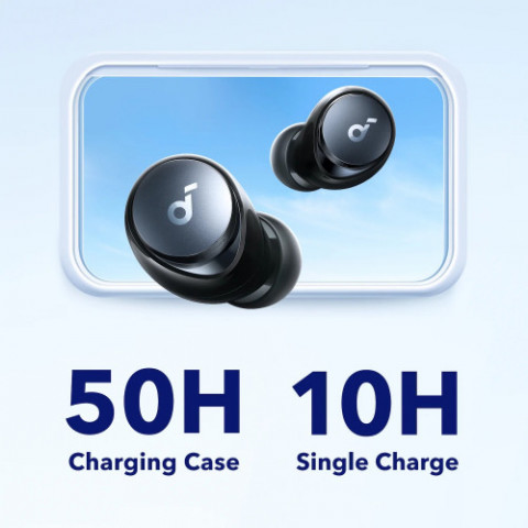Bluetooth-гарнітура Anker SoundCore Space A40 Black (A3936G12)