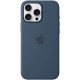 Чохол-накладка Apple Silicone Case with MagSafe для Apple iPhone 16 Pro Max Denim (MYYU3)