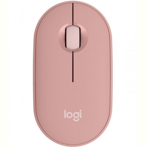 Мишка бездротова Logitech Pebble Mouse 2 M350s Rose (910-007014)