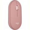 Мишка бездротова Logitech Pebble Mouse 2 M350s Rose (910-007014)