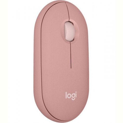 Мишка бездротова Logitech Pebble Mouse 2 M350s Rose (910-007014)