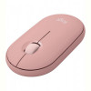 Мишка бездротова Logitech Pebble Mouse 2 M350s Rose (910-007014)