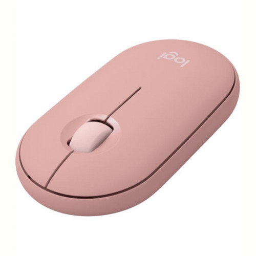 Мишка бездротова Logitech Pebble Mouse 2 M350s Rose (910-007014)