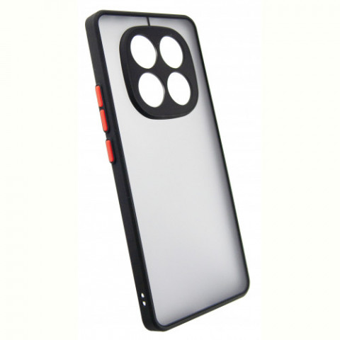 Чохол-накладка Dengos Matt для Xiaomi Redmi Note 14 Pro Black (DG-TPU-MATT-156)
