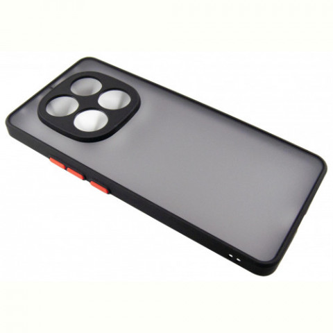 Чохол-накладка Dengos Matt для Xiaomi Redmi Note 14 Pro Black (DG-TPU-MATT-156)