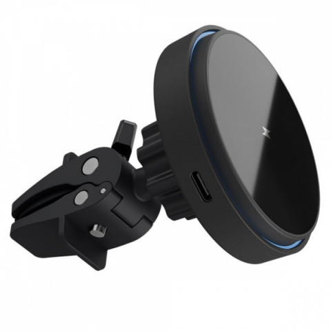 Автомобільний тримач з Бездротовим ЗП Proove Light Circle 15W black Купити в Україні