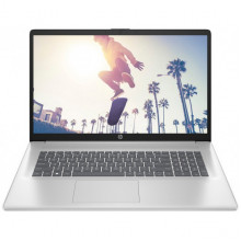 Ноутбук HP 17-cn4042ua 17.3" FHD IPS AG, Intel 5-120U, 16GB, F1TB, UMA, DOS, сріблястий