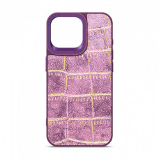 Чохол Harder Crocosaur для Apple iPhone 15 Pro Max Purple (ARM76710)