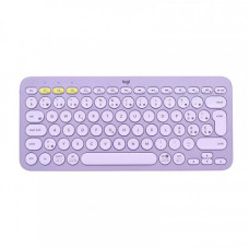 Клавіатура бездротова Logitech K380 Multi-Device Bluetooth Lavender Lemonade (920-011166)