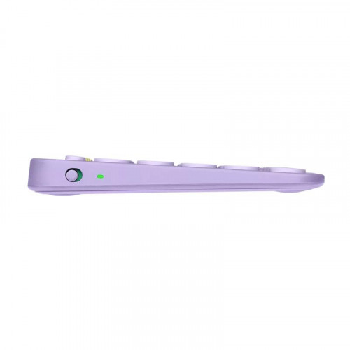 Клавіатура бездротова Logitech K380 Multi-Device Bluetooth Lavender Lemonade (920-011166)