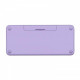 Клавіатура бездротова Logitech K380 Multi-Device Bluetooth Lavender Lemonade (920-011166)