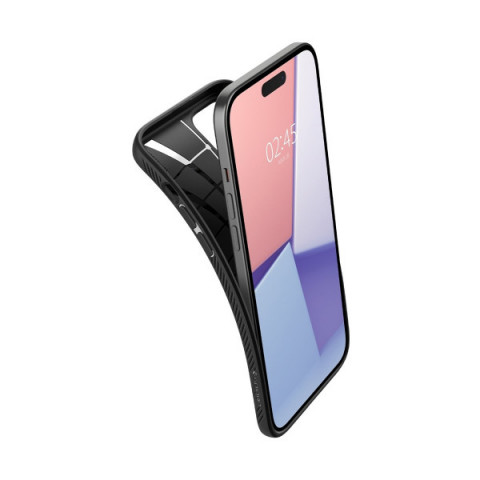 Чохол Spigen Liquid Air для iPhone 15 Plus Matte Black (ACS06650)