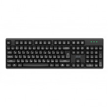 Клавіатура мембранна 2E KS131 104key, USB-A, EN/UK, чорний