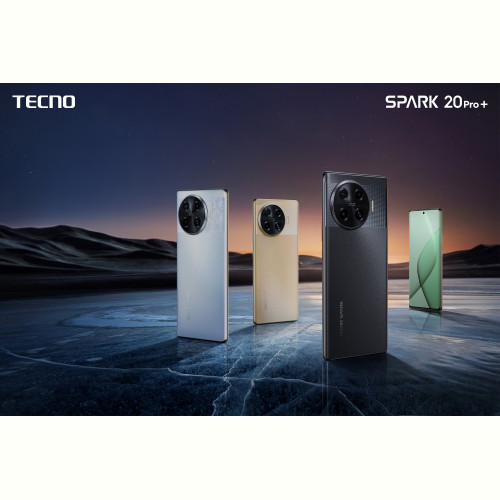 Смартфон Tecno Spark 20 Pro+ (KJ7) 8/256GB Dual Sim Magic Skin Green (4894947019135)