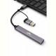 Концентратор USB 3.0 Frime 1хUSB3.0 3хUSB2.0 Silver (FH-20152)