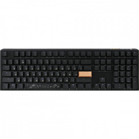 Клавіатура Ducky One 3 Cherry MX Silent Red RGB UA USB Black (DKON2108ST-SUAPXCLAWSC1)