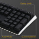 Клавіатура Ducky One 3 Cherry MX Silent Red RGB UA USB Black (DKON2108ST-SUAPXCLAWSC1)