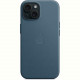 Чохол-накладка Apple FineWoven Case with MagSafe для Apple iPhone 15 Pacific Blue (MT3G3)
