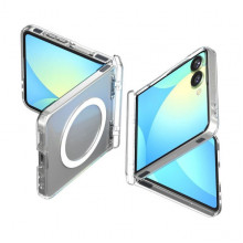 Чохол Spigen Ultra Hybrid Pro MagSafe для Samsung Galaxy Flip 7 Clear White (ACS09559)