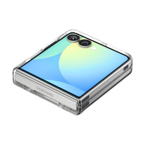 Чохол Spigen Ultra Hybrid Pro MagSafe для Samsung Galaxy Flip 7 Clear White (ACS09559)