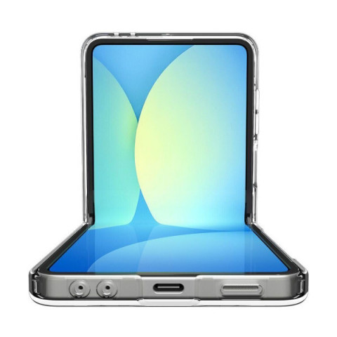 Чохол Spigen Ultra Hybrid Pro MagSafe для Samsung Galaxy Flip 7 Clear White (ACS09559)
