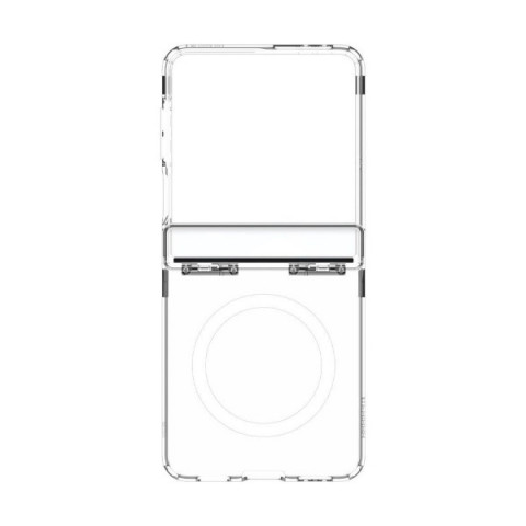 Чохол Spigen Ultra Hybrid Pro MagSafe для Samsung Galaxy Flip 7 Clear White (ACS09559)