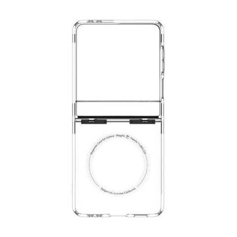 Чохол Spigen Ultra Hybrid Pro MagSafe для Samsung Galaxy Flip 7 Clear White (ACS09559)