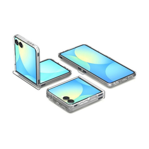 Чохол Spigen Ultra Hybrid Pro MagSafe для Samsung Galaxy Flip 7 Clear White (ACS09559)