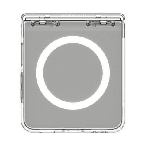 Чохол Spigen Ultra Hybrid Pro MagSafe для Samsung Galaxy Flip 7 Clear White (ACS09559)