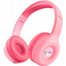 Навушники On-ear Trust Nouna Kids, Wireless, Mic, Рожевий