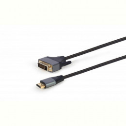 Кабель Cablexpert (CC-HDMI-DVI-4K-6) HDMI-DVI 1.8м чорний