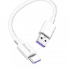 Кабель ColorWay USB-USB Type-C, 5.0А, 1м, White (CW-CBUC019-WH)