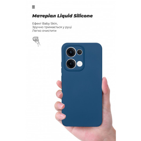 Чохол ArmorStandart ICON для OPPO Reno13 5G Camera cover Blue (ARM81890)