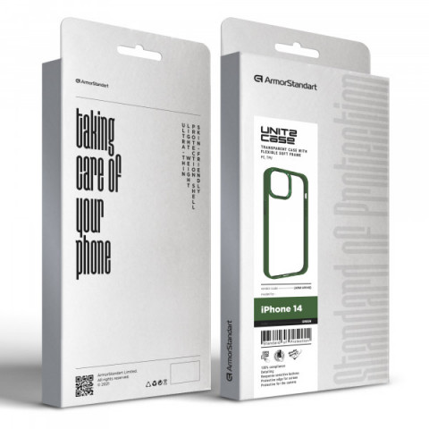 Чохол ArmorStandart UNIT2 для Apple iPhone 14 Green (ARM69940)