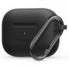 Чохол Spigen для Airpods Pro Silicone Fit, Black
