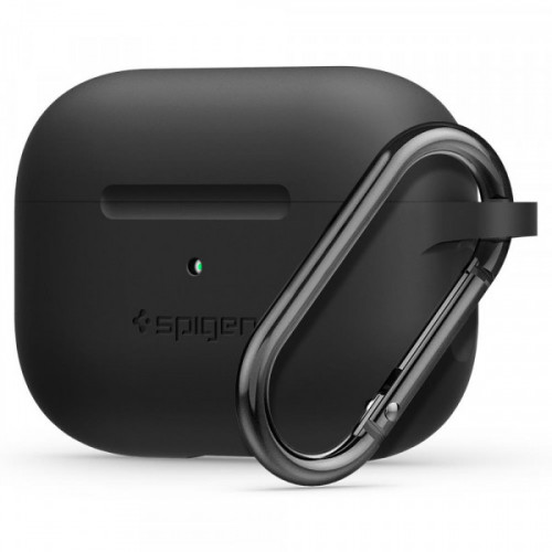 Чохол Spigen для Airpods Pro Silicone Fit, Black