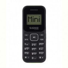 Мобiльний телефон Sigma mobile X-style 14 Mini Dual Sim BlackBlack/Green