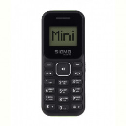 Мобiльний телефон Sigma mobile X-style 14 Mini Dual Sim BlackBlack/Green