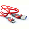 Кабель Dengos USB-microUSB 1м Red (NTK-M-LP-RED)