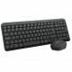Комплект (клавіатура, миша) бездротовий Logitech MK250 Graphite (920-013823)